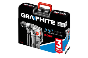Graphite fúrókalapács 1500w 6kg sds+