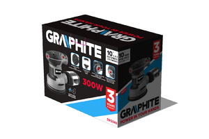 Graphite excenterescsiszoló 300w