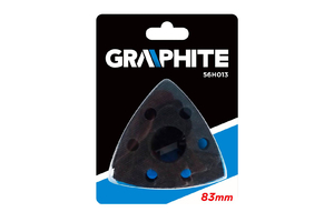 Graphite csiszolótalp 83x83x83 mm /59g021/