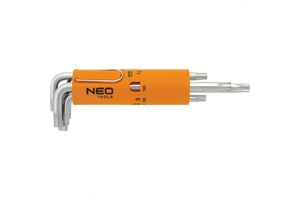 Neo torx imbuszkulcs klt. T10-50 hosszú 9r. S2