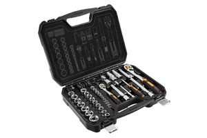 Neo dugókulcs klt. 73r. 1/2", 1/4"