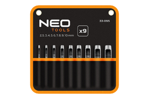 Neo bőrlyukasztó klt.9 db,2,5-10 mm