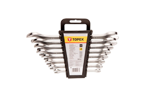 Topex szerelőkulcs klt. 6-22 mm 8r.