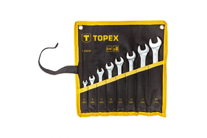 Topex csillag-villáskulcs klt. 6-19mm 8r.