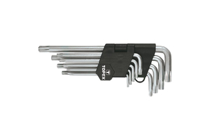 Topex torx imbuszkulcs klt. hosszú t10-50 9r.