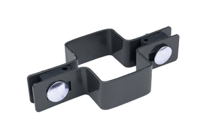 Bilincs 60x40mm-s oszlophoz antracit fém ral7016 k