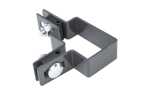 Bilincs 60x40mm-s oszlophoz antracit fém ral7016 s