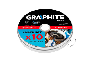 Graphite 125x1x22,2mm  vágókorong fémhez