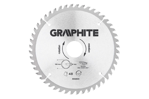 Graphite körfűrészlap feményfém fogak 160mm 48 fog