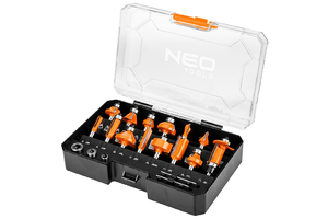 Neo felsőmaró klt 8mm-es szár 15 db