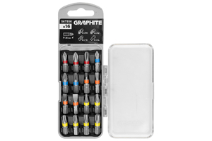 GRAPHITE Csavarhúzó bitkészlet 25/50mm