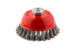 Graphite fazékkefe 100mm m14 sodrott