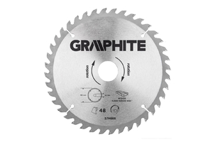 Graphite körfűrészlap keményfém fogak 190mm 40 fog