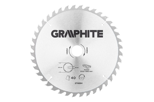 Graphite körfűrészlap keményfém fogakkal 250x30 mm