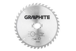 Graphite körfűrészlap keményfém fogakkal 255x30 mm