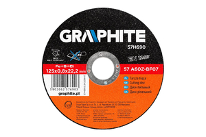 Graphite vágókorong 125x0,8 mm