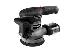 Graphite excenterescsiszoló kofferben 450w