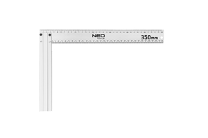 Neo derékszög 350 mm aluminium