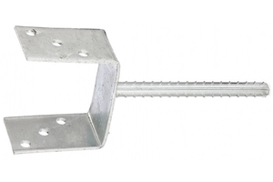 Oszloptartó horg. betonozható 100 mm