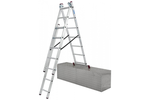 Corda sokcélú lépcsőfunkciós létra 3x7 fokos