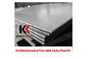 Durva lemez mh 1000x2000x1,5 mm 24 kg/tábla