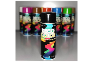 Festék spray decoration 400 ml ral 9005 fekete