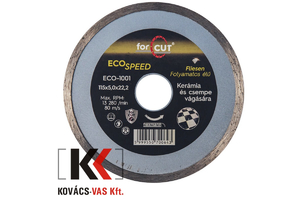 Gyémánt vágókorong 115 mm 1001