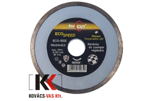 Gyémánt vágókorong 125 mm 1002