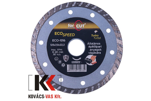 Gyémánt vágókorong 125 mm 1016