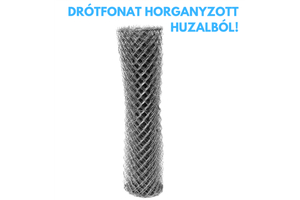 Horganyzott drótfonat 120 cm 63x63 mm  x 1,8mm (25