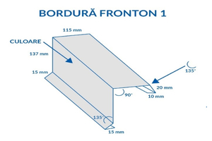 Oromszegély 2m  MAT AM