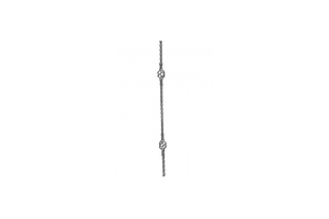 Pálca 2 kosárral 12x12 mm