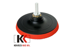 Tépőzáras felfogató tárcsa 115 mm +fúrógép adapter