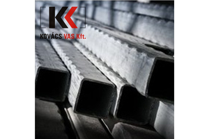 Zárt profil 60x40x2,0 mm bordázott